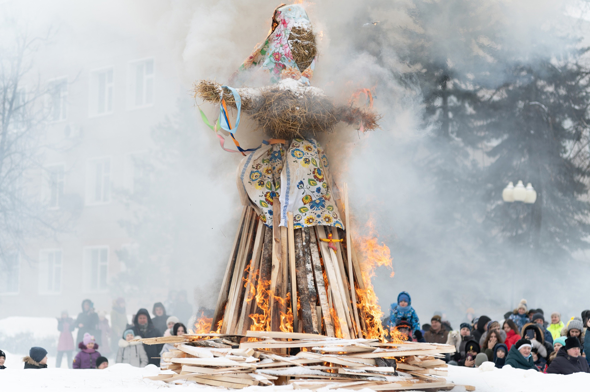 Масленица на Руси блины